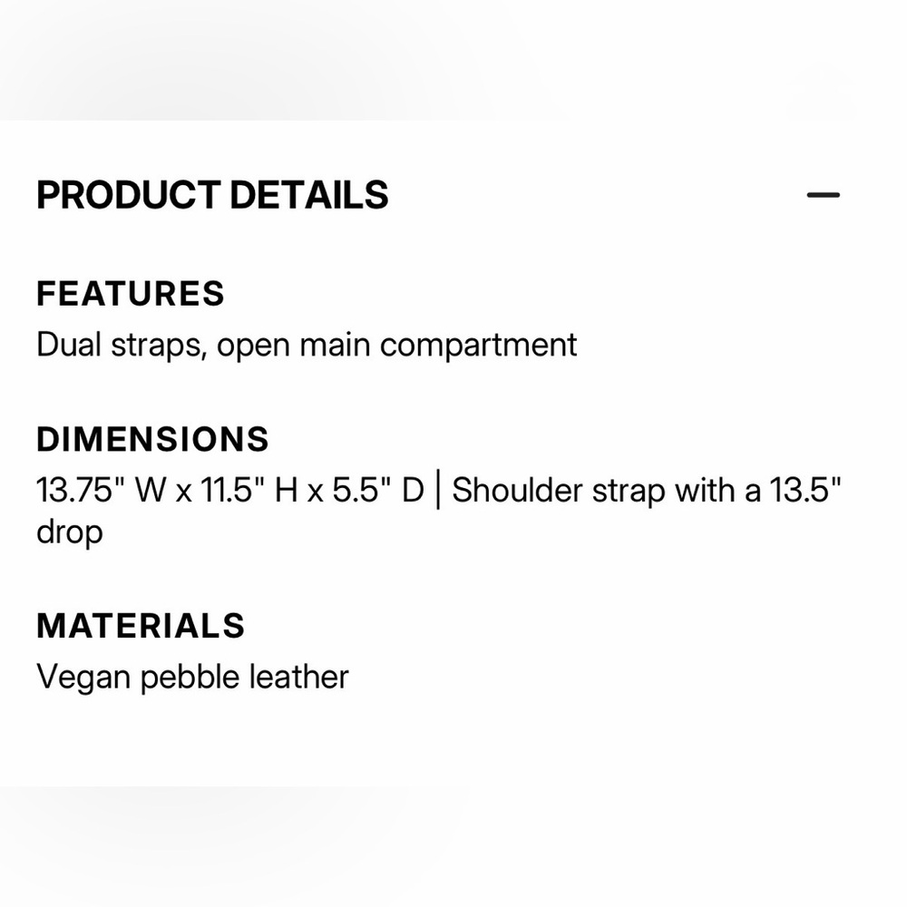 8 Other Reasons Beige Vegan Leather Slouchy Bucket Bag - Picture 8 of 8